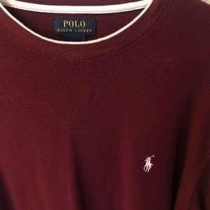 Men’s Polo Ralph Lauren thermal. Size Medium
